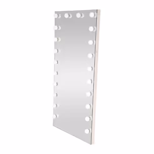 Lustro stojące PEARL z oświetleniem LED 87x170 - serbrny