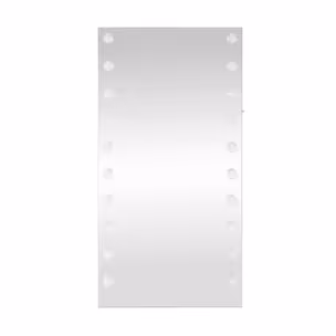 Lustro stojące PEARL z oświetleniem LED 87x170 - serbrny