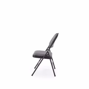 Krzesło składane K566 - popielaty/czarny