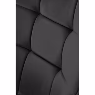 Krzesło welurowe K588 - czarny