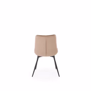 Krzesło welurowe K589 - beżowy