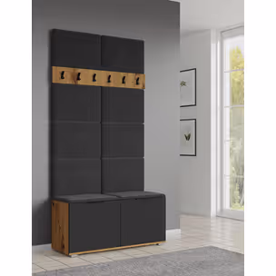 Panel tapicerowany CLIF P-50 - popiel