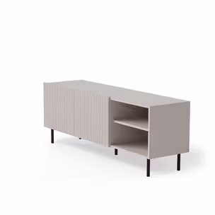 Szafka RTV PAXOS RTV-1 TV 150 cm - kaszmir/czarny
