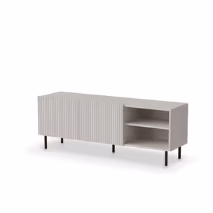 Szafka RTV PAXOS RTV-1 TV 150 cm - kaszmir/czarny