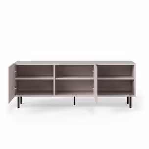 Szafka RTV PAXOS RTV-1 TV 150 cm - kaszmir/czarny