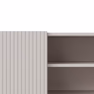 Szafka RTV PAXOS RTV-1 TV 150 cm - kaszmir/czarny