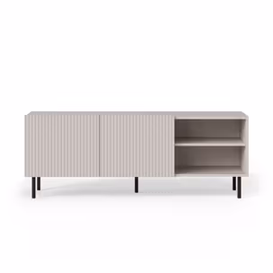 Szafka RTV PAXOS RTV-1 TV 150 cm - kaszmir/czarny