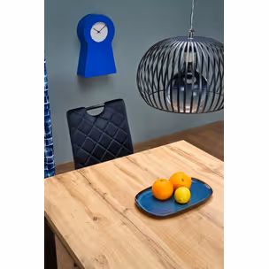 Stół rozkładany QUBIK 80/200x80 - dąb artisan/czarny