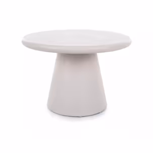 Ława okrągła AURORA 60 cm - jasny szary