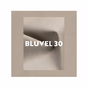 Krzesło obrotowe welurowe AZALIA Velvet - jasny beżowy Bluvel 30