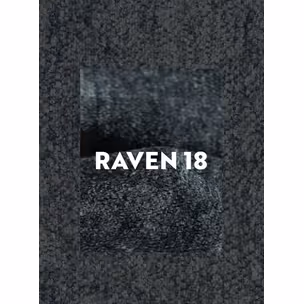 Krzesło obrotowe tapicerowane BORGO Raven - ciemny szary Raven 18