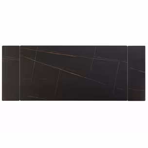 Stół rozkładany IMPERIA 160/220x90 - czarny
