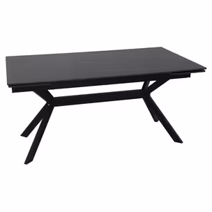 Stół rozkładany IMPERIA 160/220x90 - czarny