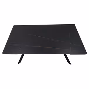 Stół rozkładany IMPERIA 160/220x90 - czarny