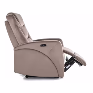 Fotel rozkładany KRONOS Velvet - cappuccino Bluvel 38