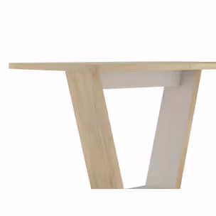 Stół rozkładany NIGEL 120/160x80 - dąb cremona torro/kaszmir