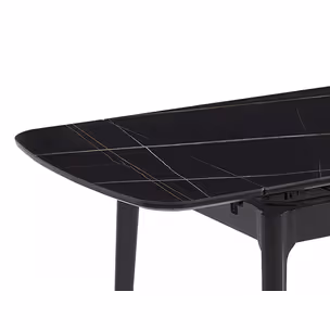 Stół rozkładany SENTO 120/180x80 - czarny mat