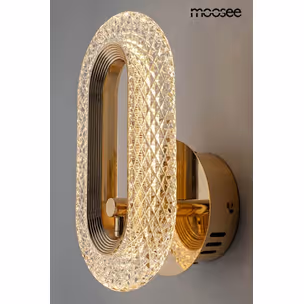 MOOSEE Lampa ścienna JEWEL - złoty