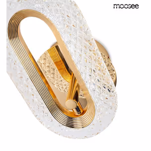 MOOSEE Lampa ścienna JEWEL - złoty