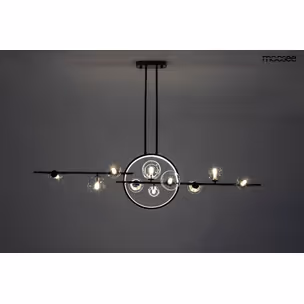 MOOSEE Lampa wisząca ALURE LINE TWIN 120 - czarny