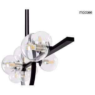 MOOSEE Lampa wisząca ALURE LINE TWIN 120 - czarny