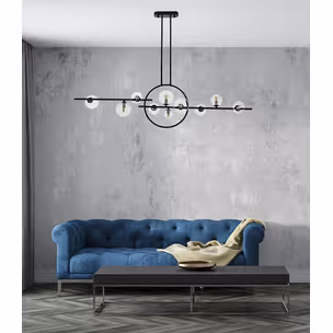 MOOSEE Lampa wisząca ALURE LINE TWIN 120 - czarny