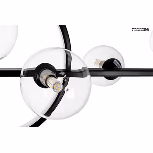 MOOSEE Lampa wisząca ALURE LINE TWIN 90 - czarny