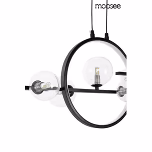 MOOSEE Lampa wisząca ALURE LINE TWIN 90 - czarny