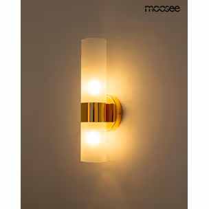 MOOSEE Lampa ścienna TUBS - złoty