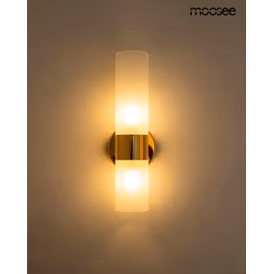 MOOSEE Lampa ścienna TUBS - złoty