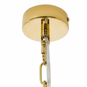 MOOSEE Lampa wisząca MURANO L - złoty