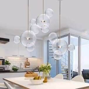 MOOSEE Lampa wisząca CAPRI LINE 3 - złoty
