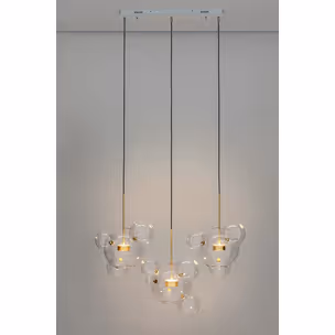 MOOSEE Lampa wisząca CAPRI LINE 3 - złoty