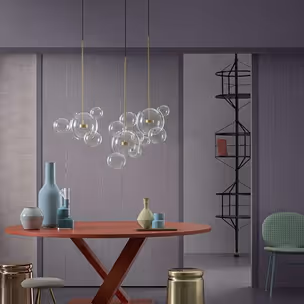 MOOSEE Lampa wisząca CAPRI LINE 3 - złoty
