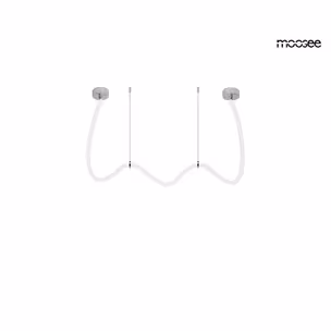 MOOSEE Lampa wisząca LASSO 300 Smart - srebrny