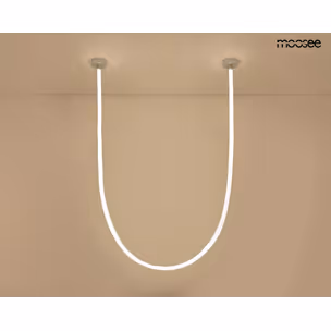 MOOSEE Lampa wisząca LASSO 500 Smart - srebrny