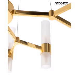 MOOSEE Lampa wisząca TUBS 10 - złoty