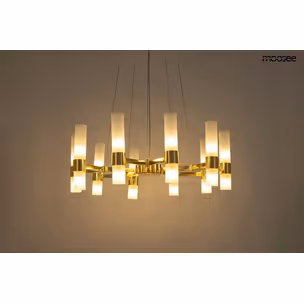 MOOSEE Lampa wisząca TUBS 10 - złoty