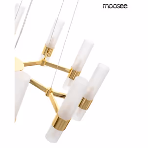 MOOSEE Lampa wisząca TUBS 10 - złoty