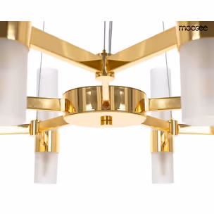 MOOSEE Lampa wisząca TUBS 10 - złoty