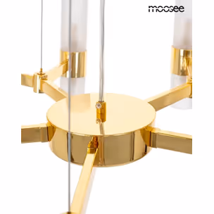 MOOSEE Lampa wisząca TUBS 10 - złoty