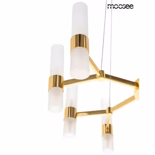 MOOSEE Lampa wisząca TUBS 18 - złoty