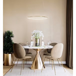 MOOSEE Lampa wisząca RING SLIM 40 - złoty