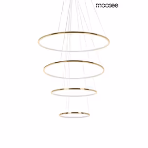 MOOSEE Lampa wisząca RING SLIM M - złoty