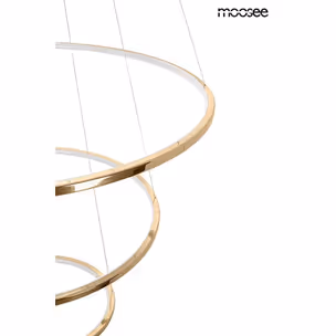 MOOSEE Lampa wisząca RING SLIM M - złoty