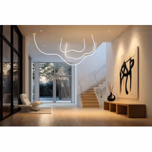 MOOSEE Lampa wisząca LASSO 800 Smart - złoty