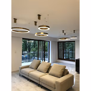 MOOSEE Lampa wisząca RING 40 - złoty