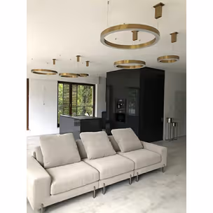 MOOSEE Lampa wisząca RING 40 - złoty