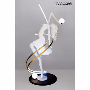 MOOSEE Lampa podłogowa DANCING QUEEN - biały