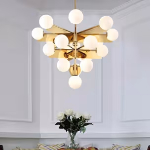 MOOSEE Lampa wisząca SOLEI - złoty